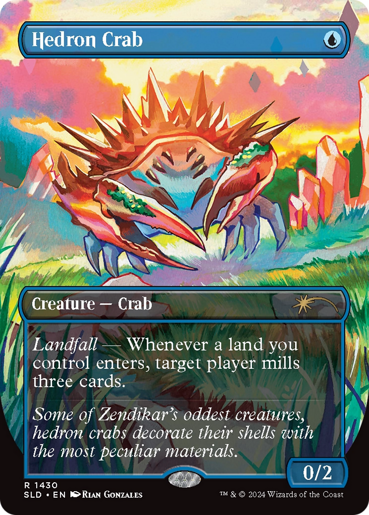 Hedron Crab (Rainbow Foil) [Secret Lair Drop Series] | Card Citadel