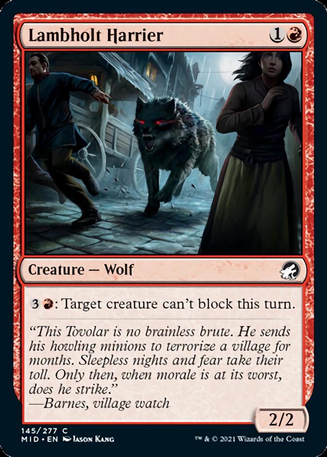 Lambholt Harrier [Innistrad: Midnight Hunt] | Card Citadel