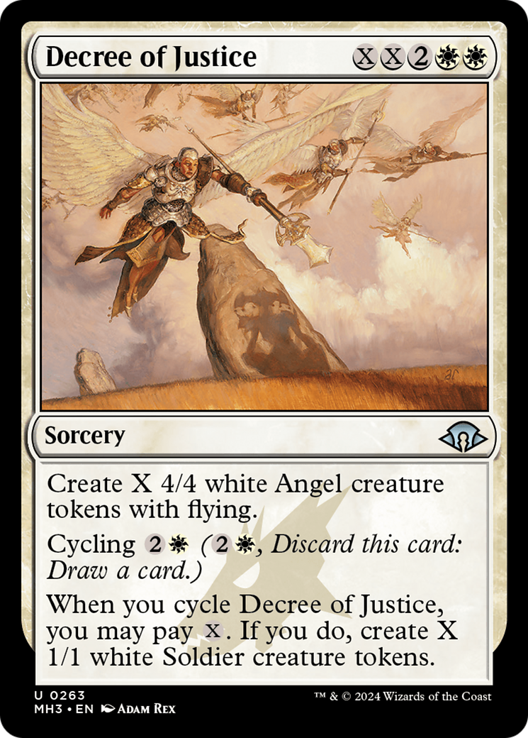 Decree of Justice [Modern Horizons 3] | Card Citadel