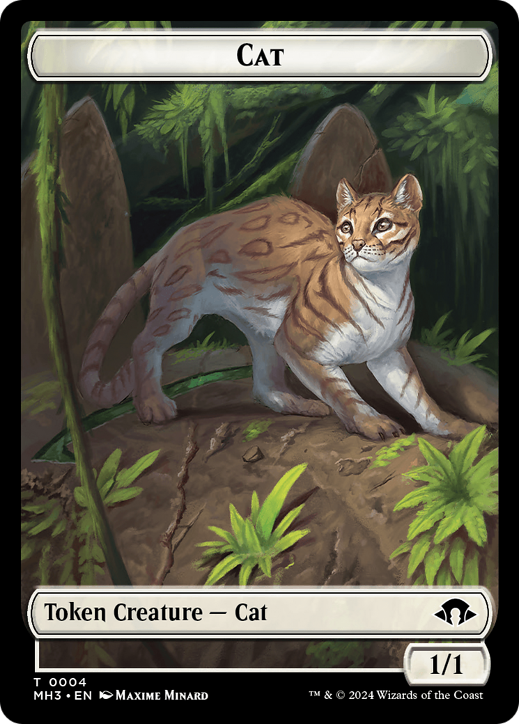 Cat Token [Modern Horizons 3 Tokens] | Card Citadel