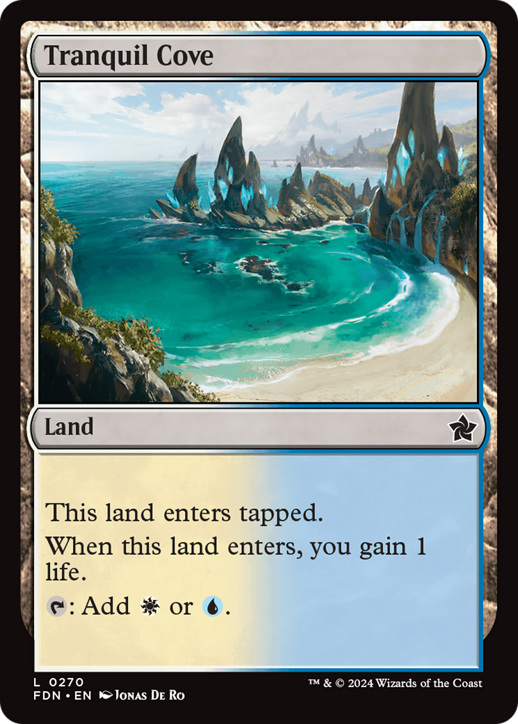 Tranquil Cove [Foundations] | Card Citadel