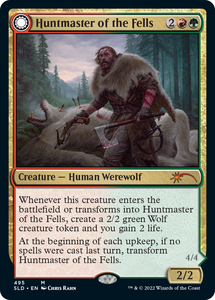 Huntmaster of the Fells // Ravager of the Fells [Secret Lair Drop Series] | Card Citadel