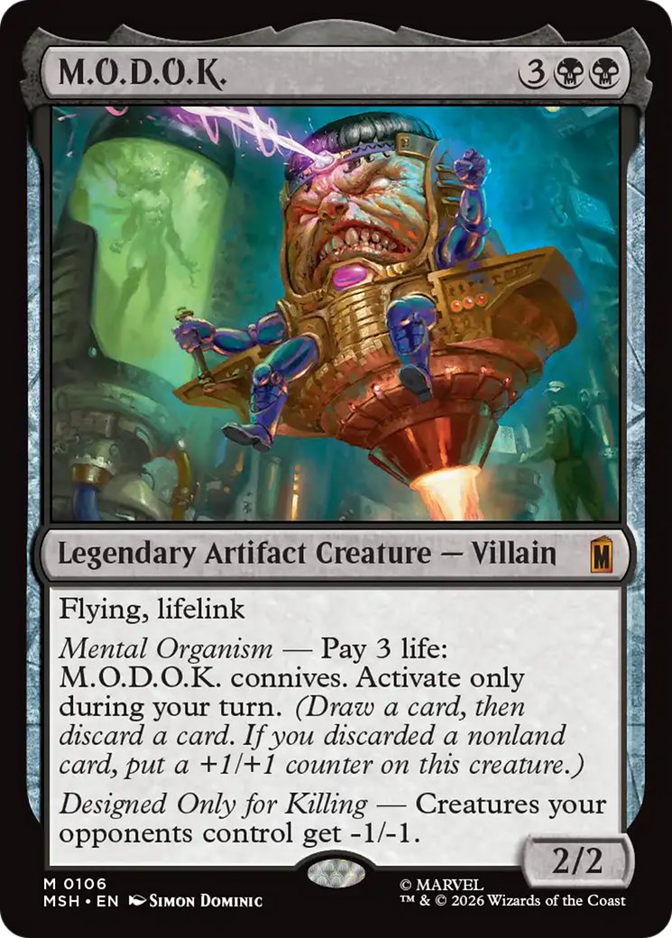 M.O.D.O.K. [Marvel Super Heroes] | Card Citadel