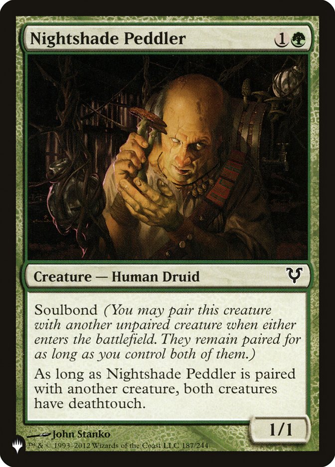 Nightshade Peddler [The List] | Card Citadel