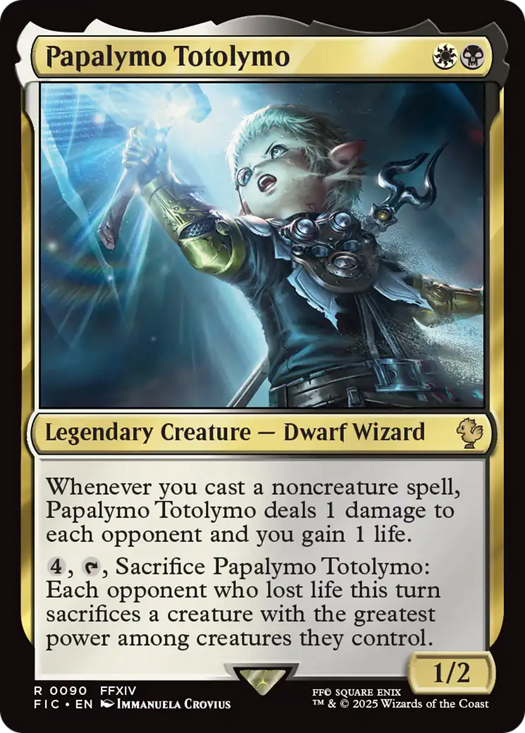 Papalymo Totolymo [FINAL FANTASY Commander] | Card Citadel