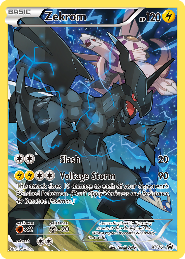 Zekrom (XY76) [XY: Black Star Promos] | Card Citadel