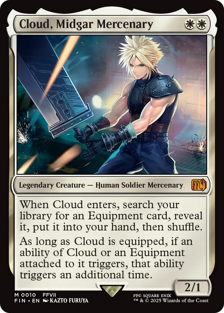Cloud, Midgar Mercenary [FINAL FANTASY] | Card Citadel