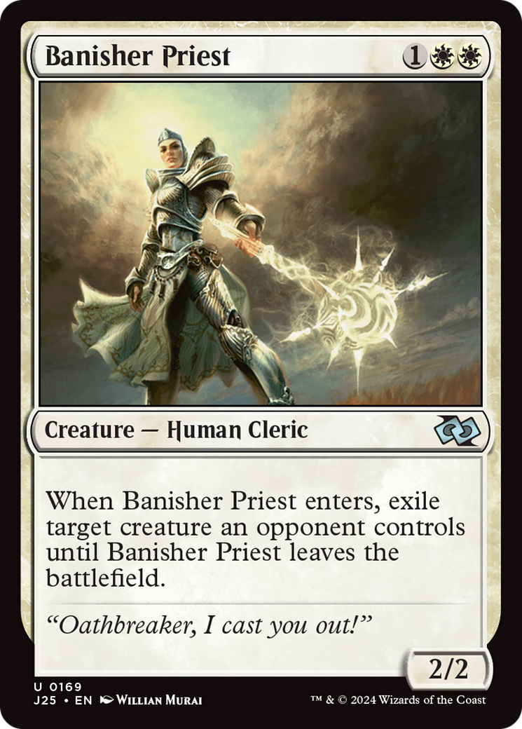 Banisher Priest [Foundations Jumpstart] | Card Citadel