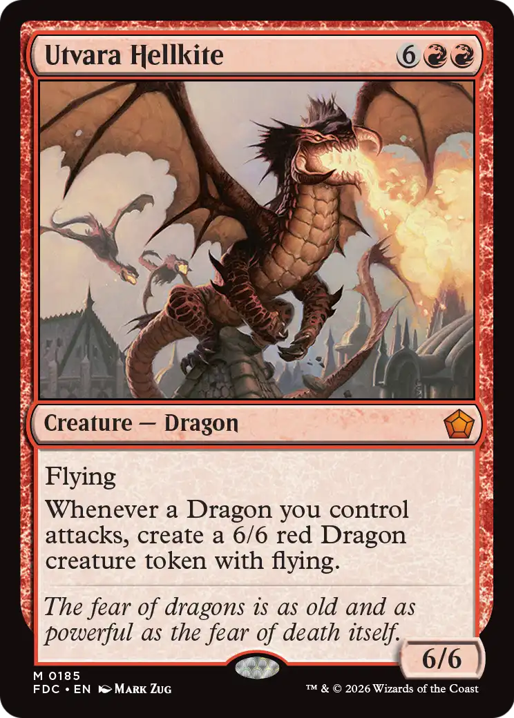 Utvara Hellkite [Foundations Commander] | Card Citadel