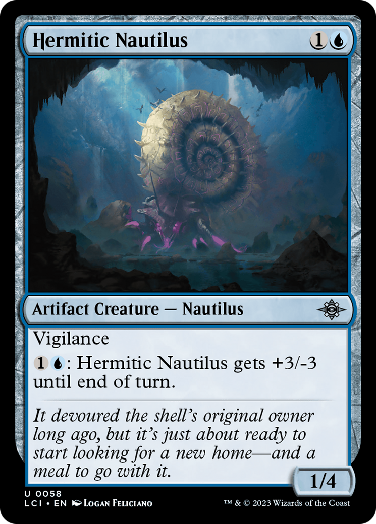 Hermitic Nautilus [The Lost Caverns of Ixalan] | Card Citadel