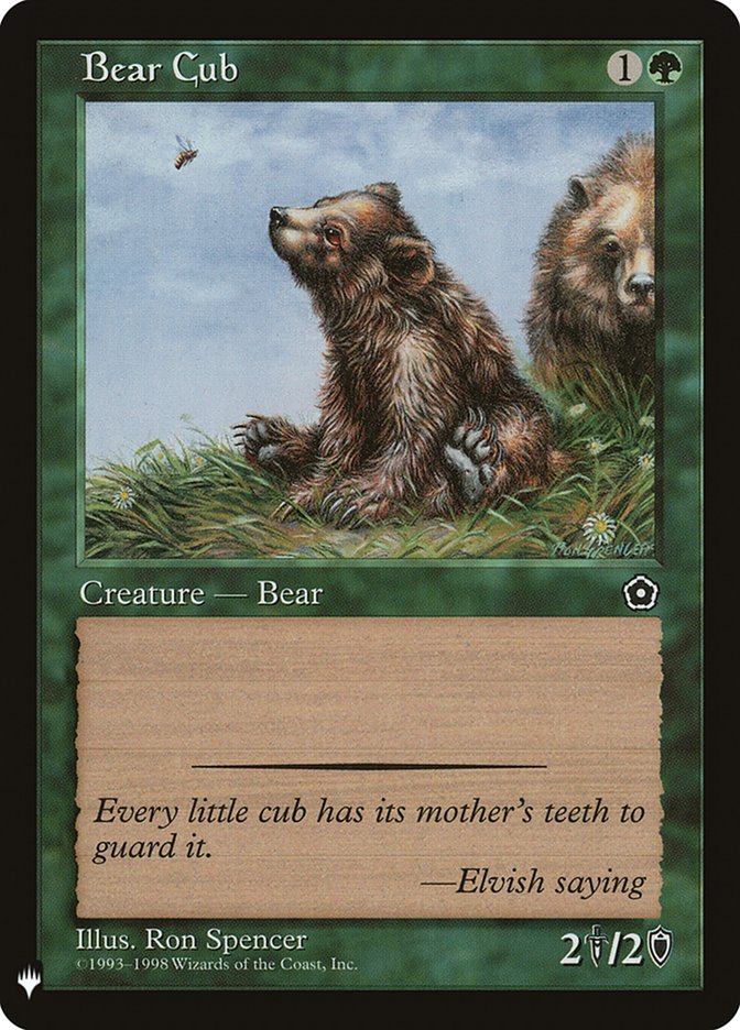 Bear Cub [Mystery Booster] | Card Citadel