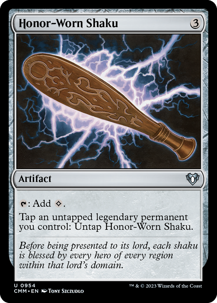 Honor-Worn Shaku [Commander Masters] | Card Citadel