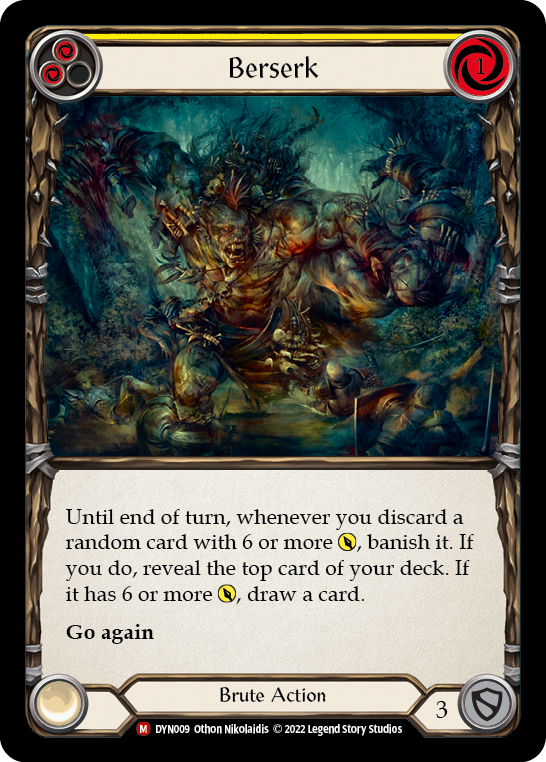 Berserk [DYN009] (Dynasty) | Card Citadel