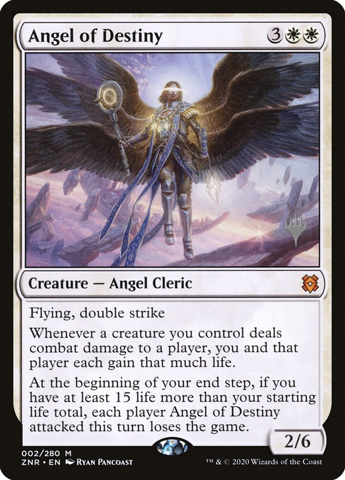 Angel of Destiny (Promo Pack) [Zendikar Rising Promos] | Card Citadel