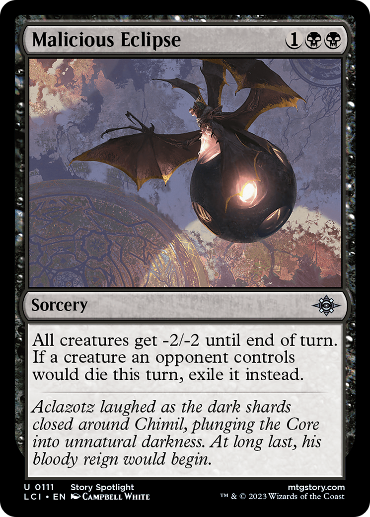 Malicious Eclipse [The Lost Caverns of Ixalan] | Card Citadel