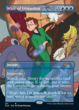 Whir of Invention (Borderless) [Secret Lair Drop Series] | Card Citadel