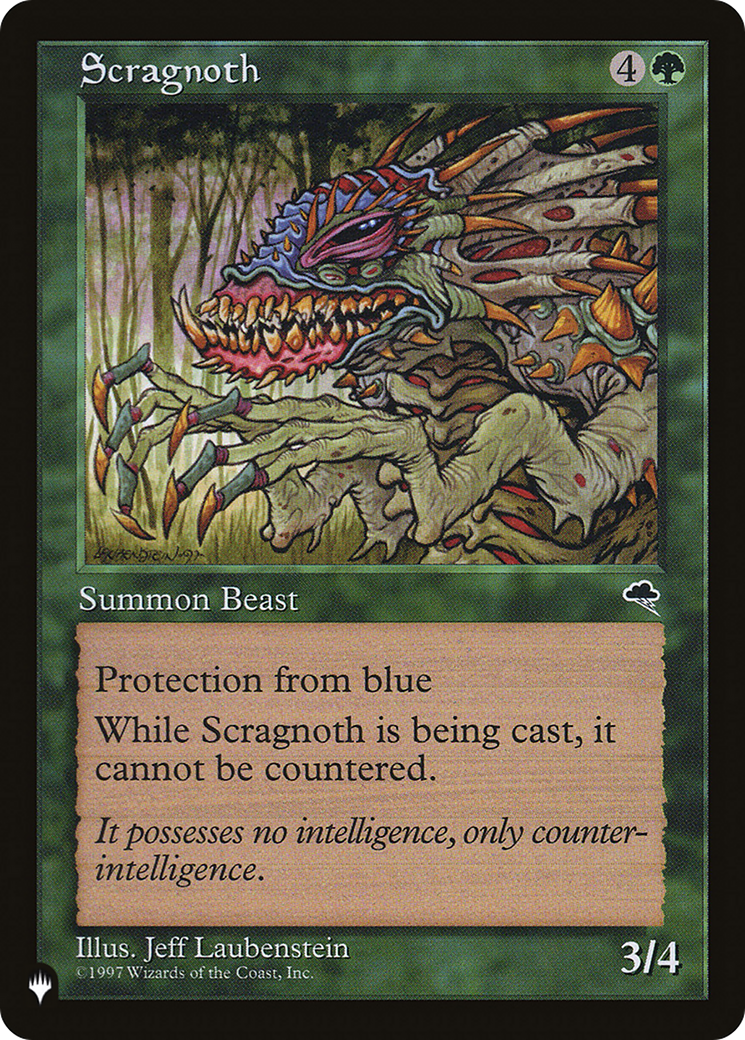 Scragnoth [The List Reprints] | Card Citadel