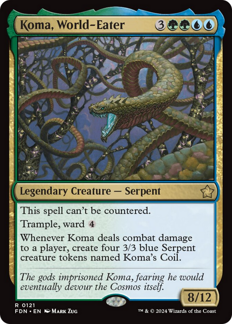 Koma, World-Eater [Foundations] | Card Citadel