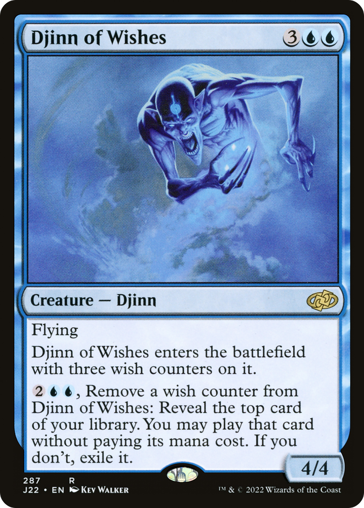 Djinn of Wishes [Jumpstart 2022] | Card Citadel