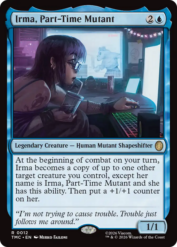 Irma, Part-Time Mutant [Teenage Mutant Ninja Turtles Commander] | Card Citadel