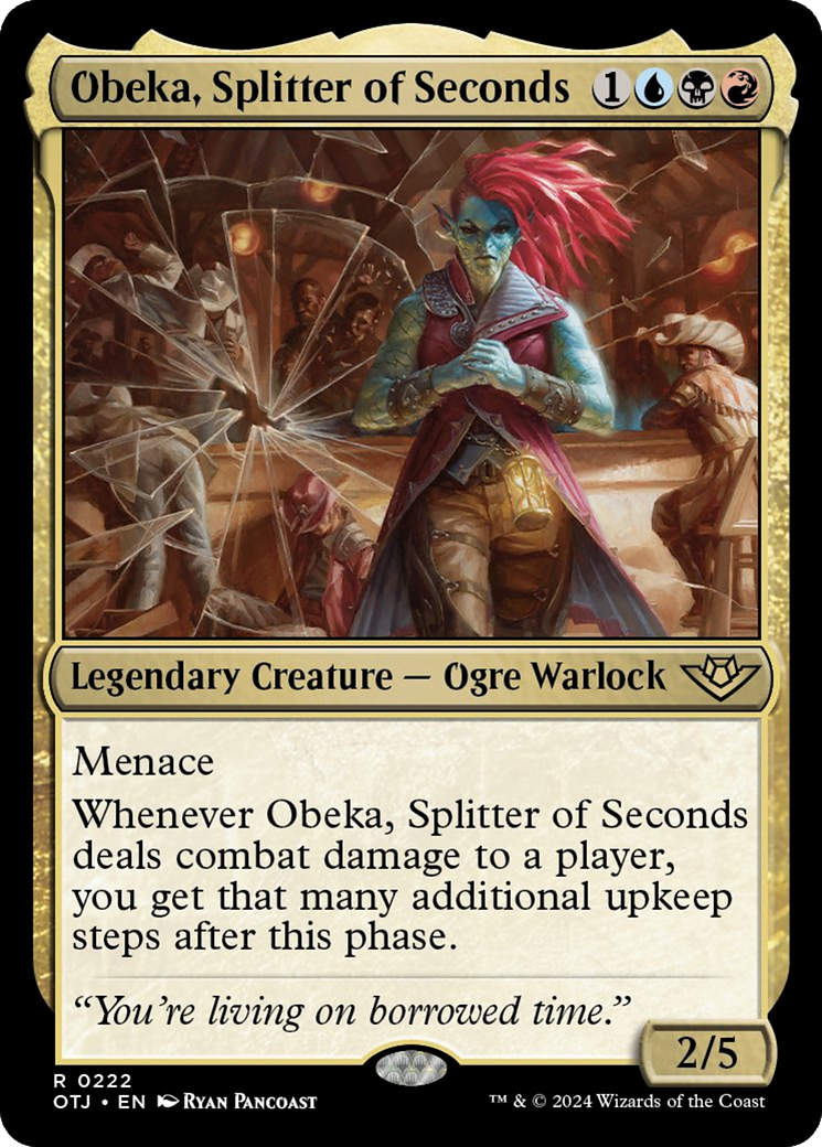 Obeka, Splitter of Seconds [Outlaws of Thunder Junction] | Card Citadel