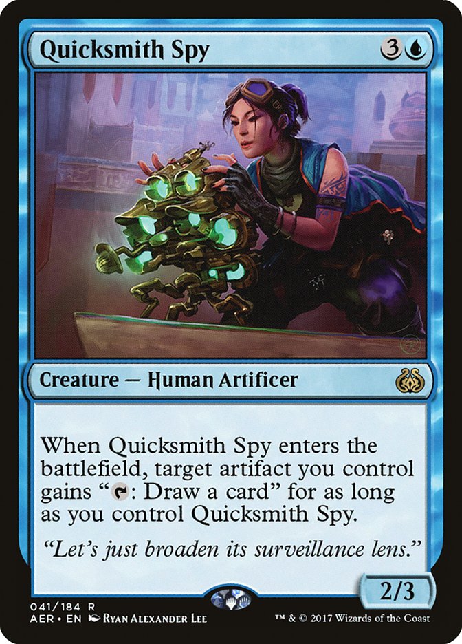 Quicksmith Spy [Aether Revolt] | Card Citadel