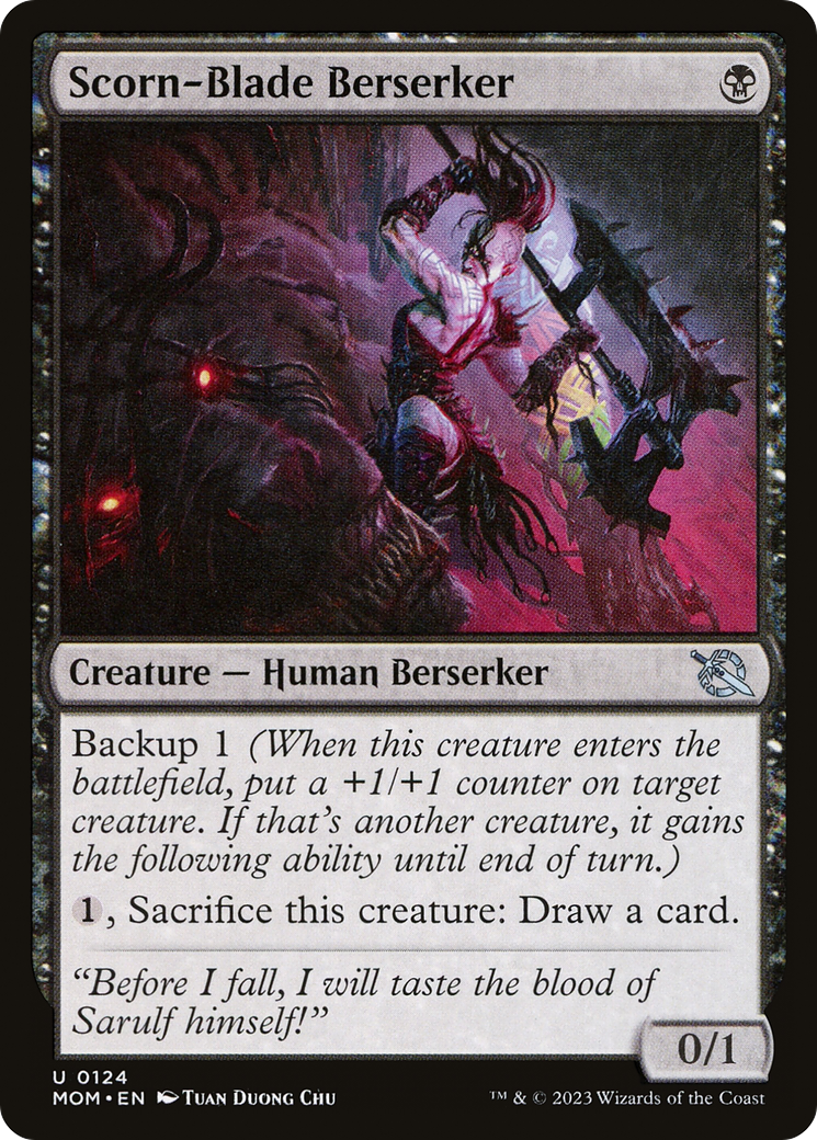 Scorn-Blade Berserker [March of the Machine] | Card Citadel
