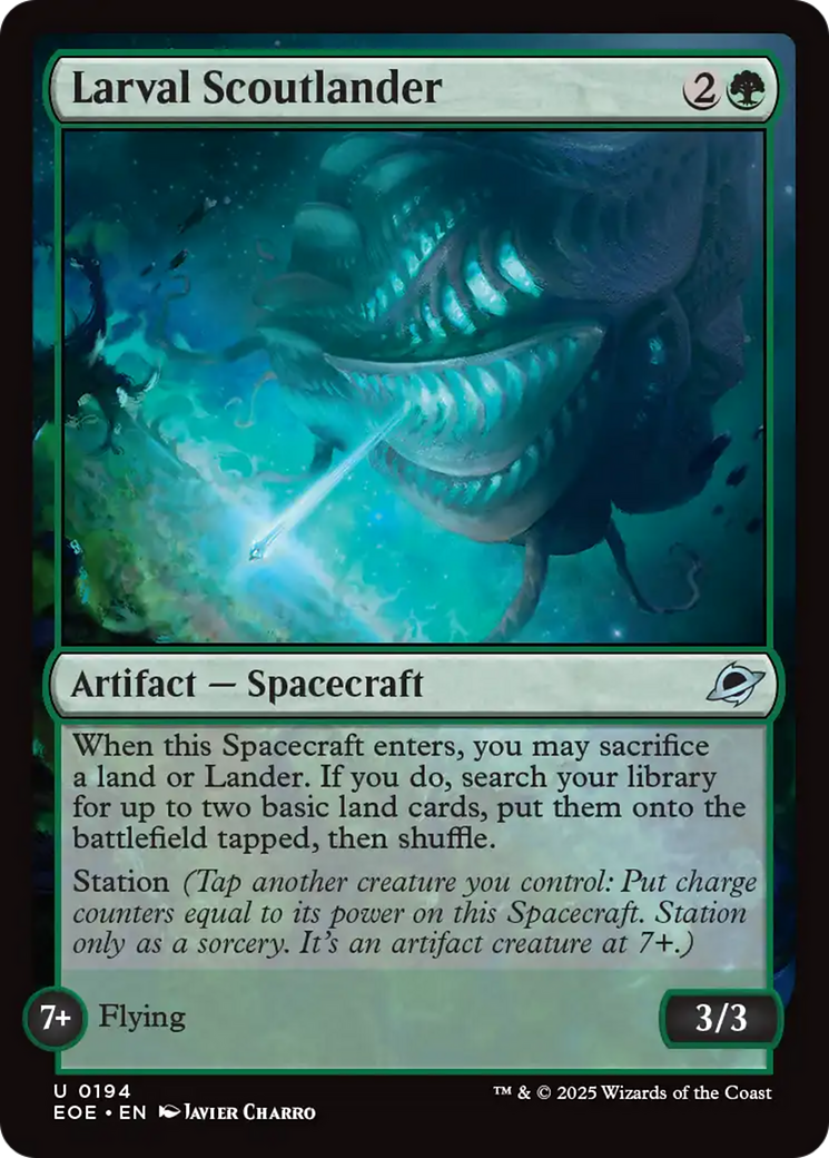 Larval Scoutlander [Edge of Eternities] | Card Citadel