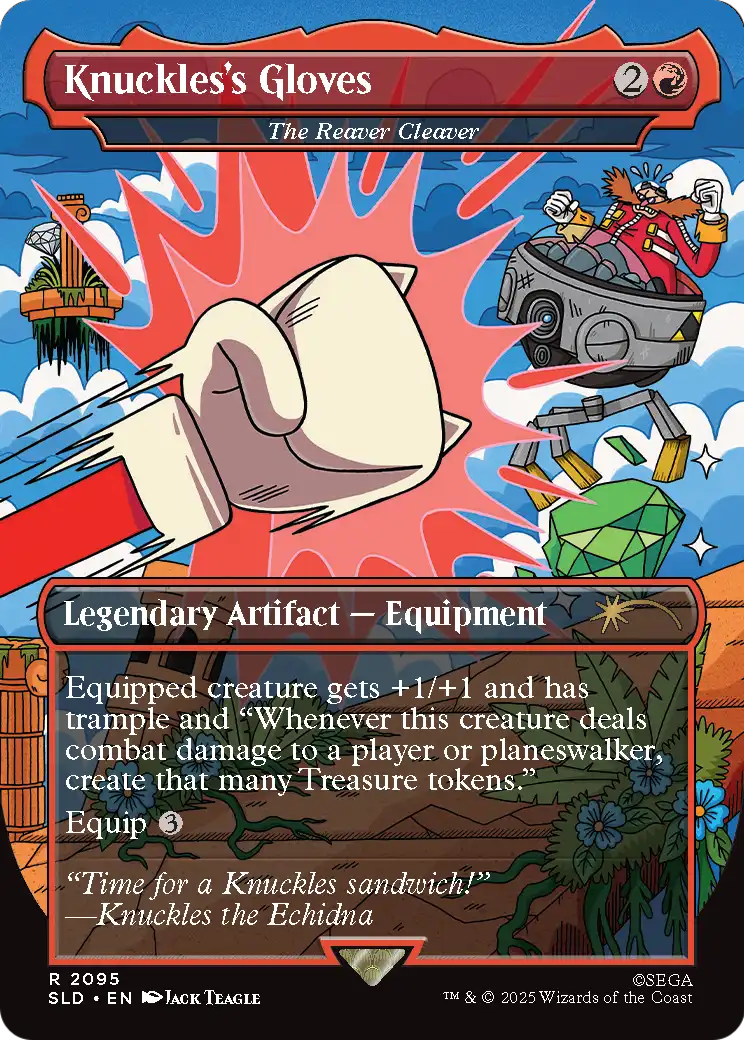 The Reaver Cleaver (Borderless) (Dwarvish) [The Hobbit: Eternal-Legal] | Card Citadel