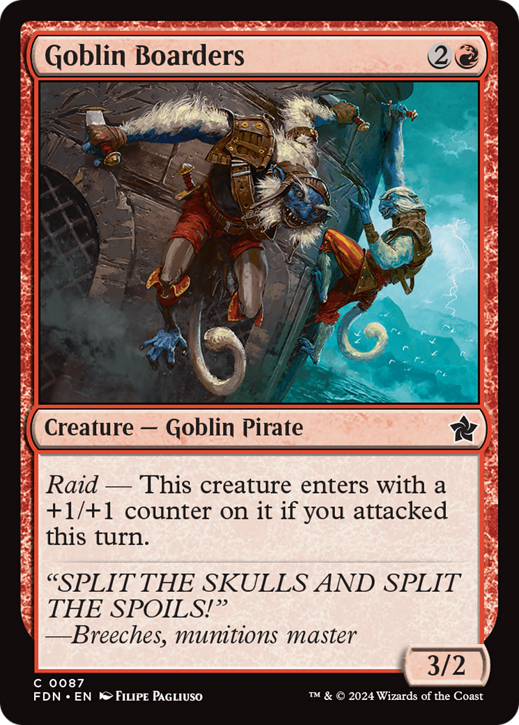 Goblin Boarders [Foundations] | Card Citadel