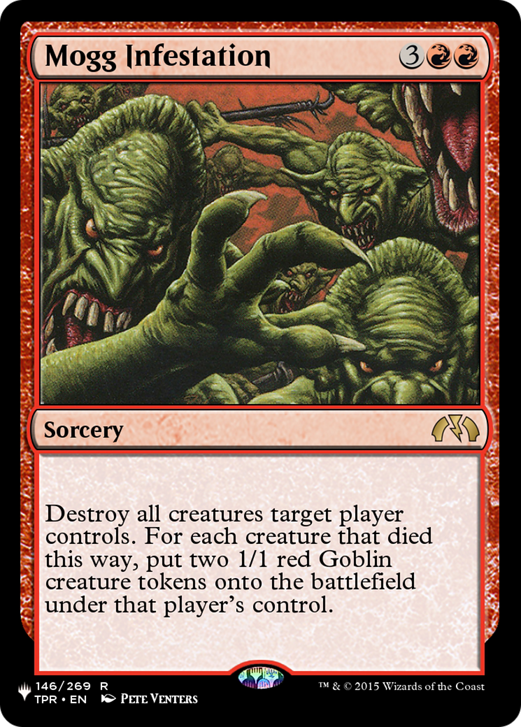 Mogg Infestation [The List Reprints] | Card Citadel