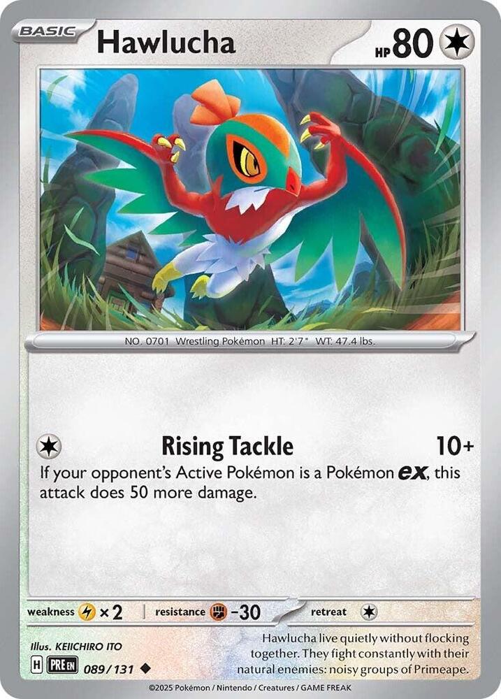 Hawlucha (089/131) [Scarlet & Violet: Prismatic Evolutions] | Card Citadel