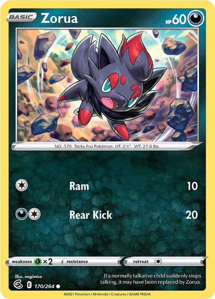 Zorua (170/264) [Sword & Shield: Fusion Strike] | Card Citadel