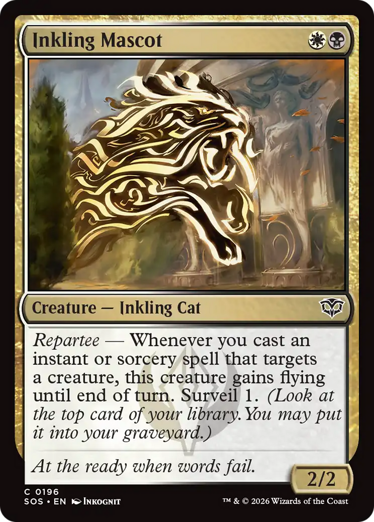 Inkling Mascot [Secrets of Strixhaven] | Card Citadel