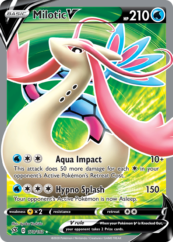 Milotic V (179/192) [Sword & Shield: Rebel Clash] | Card Citadel