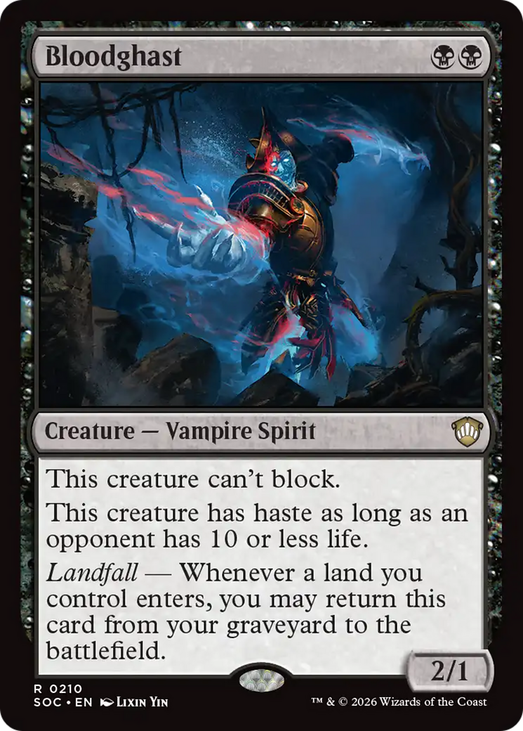 Bloodghast [Secrets of Strixhaven Commander] | Card Citadel