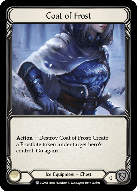 Coat of Frost [OLD005] (Tales of Aria Oldhim Blitz Deck)  1st Edition Normal | Card Citadel