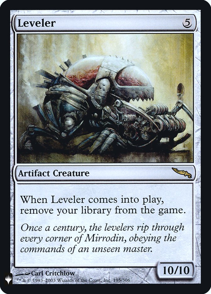 Leveler [Mystery Booster] | Card Citadel