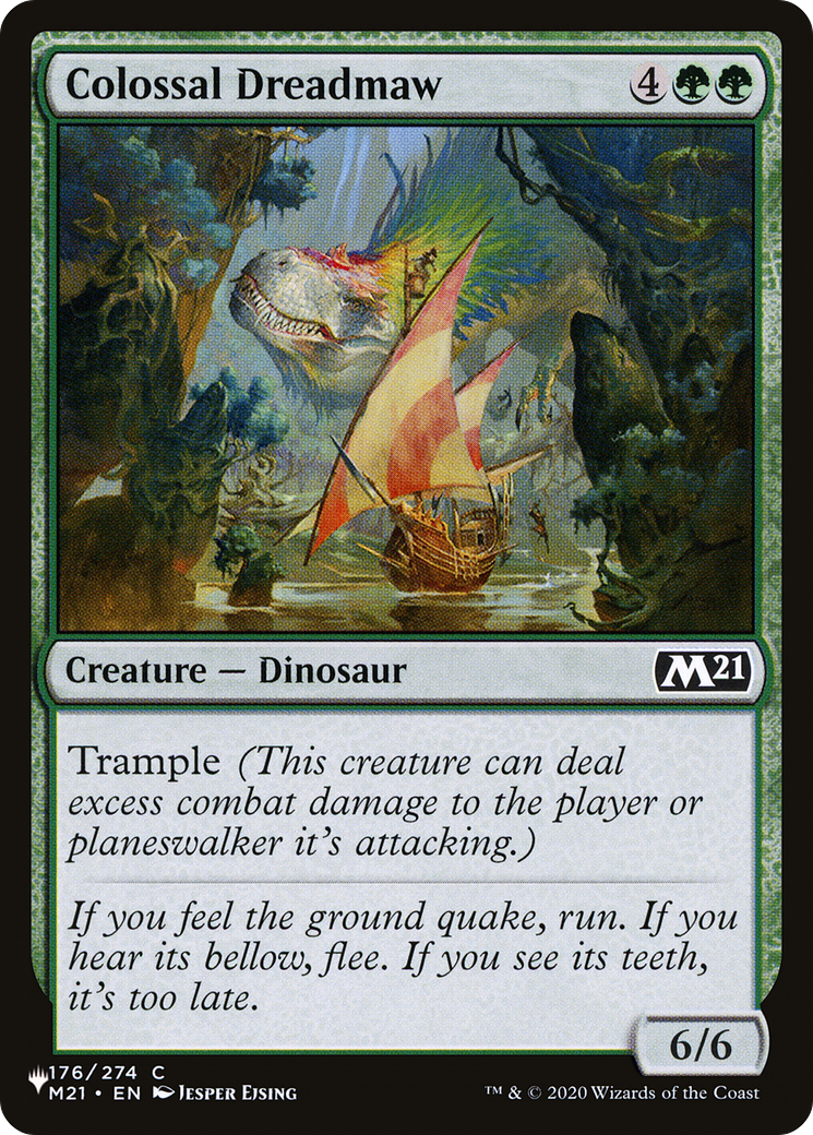 Colossal Dreadmaw (M21) [The List] | Card Citadel