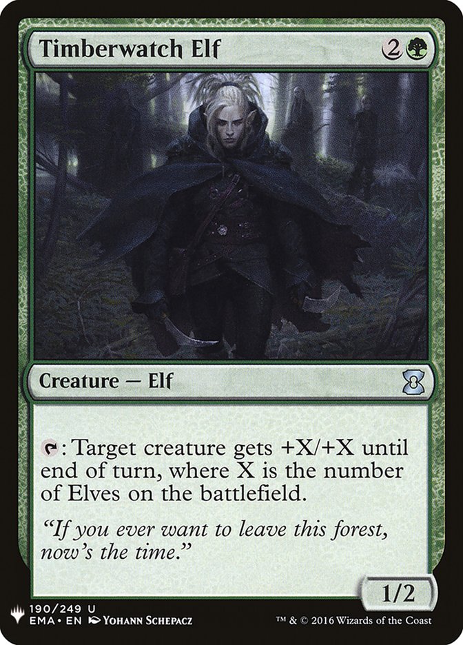 Timberwatch Elf [Mystery Booster] | Card Citadel