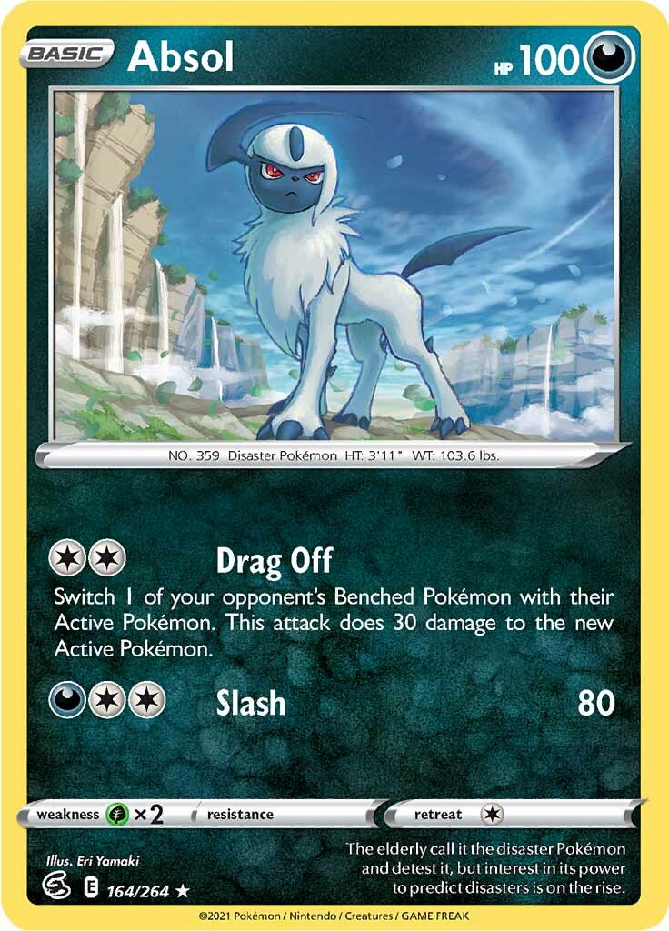 Absol (164/264) [Sword & Shield: Fusion Strike] | Card Citadel