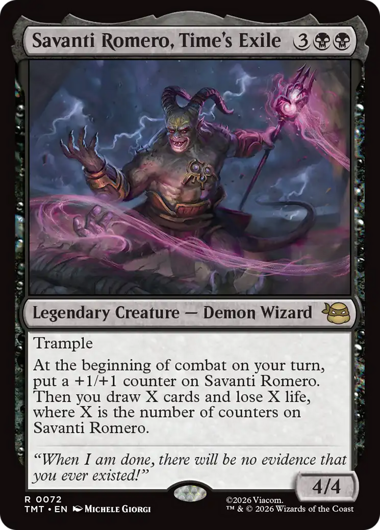 Savanti Romero, Time's Exile [Teenage Mutant Ninja Turtles] | Card Citadel