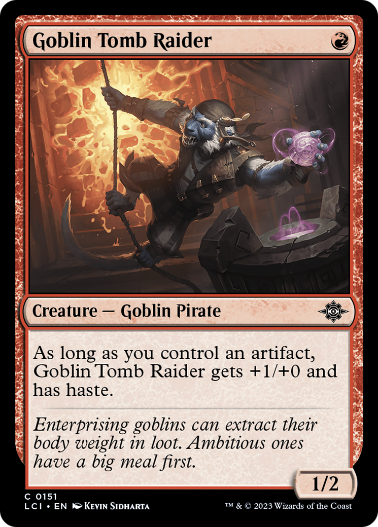 Goblin Tomb Raider [The Lost Caverns of Ixalan] | Card Citadel