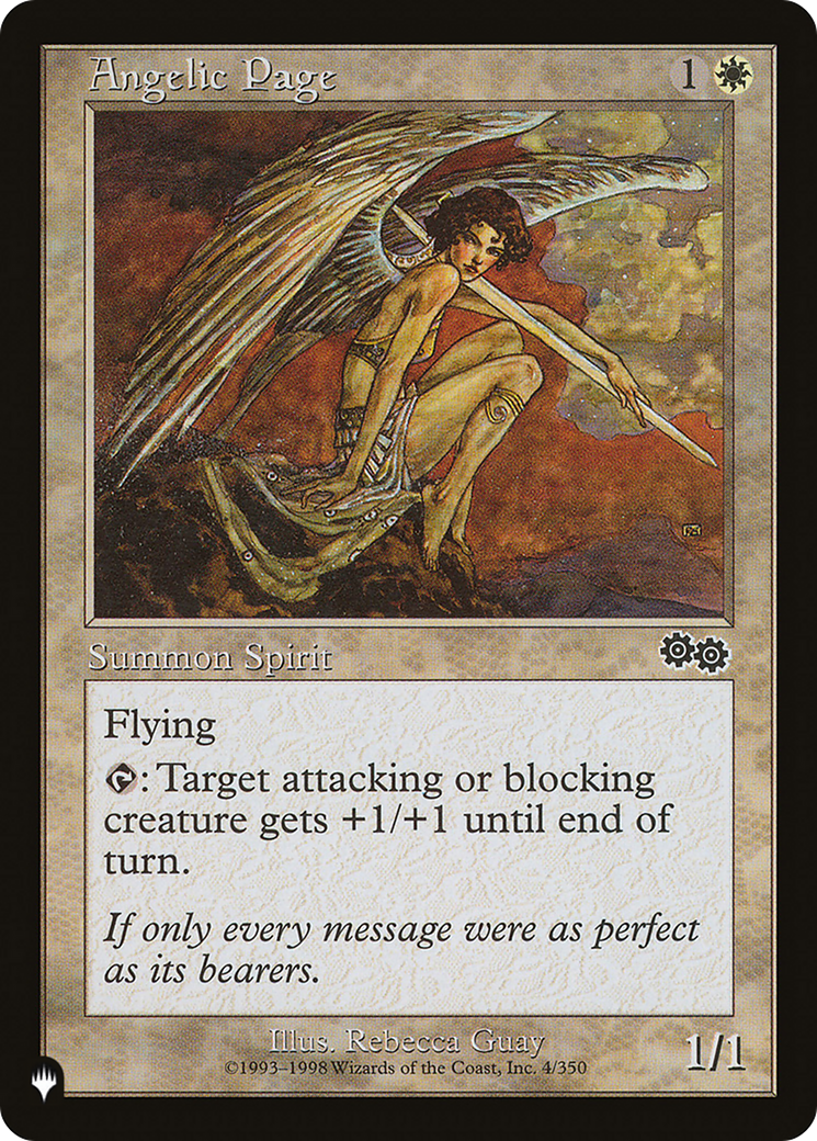 Angelic Page [The List Reprints] | Card Citadel