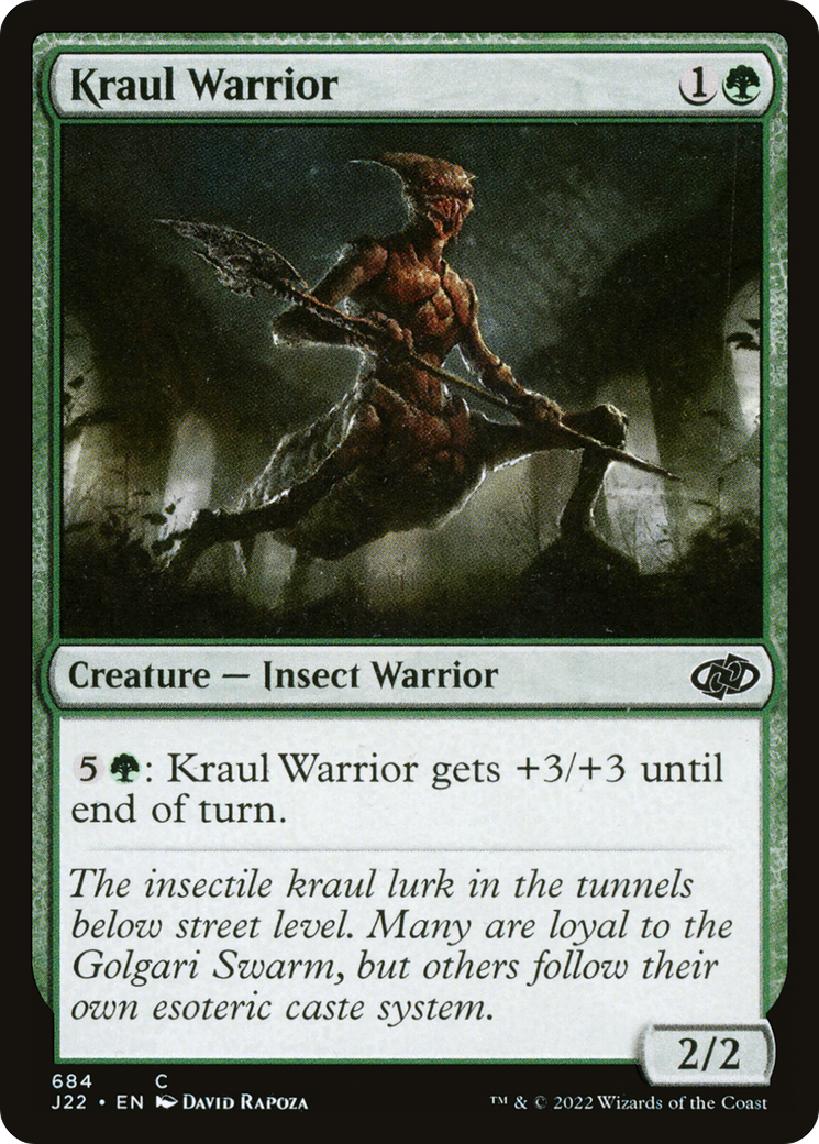 Kraul Warrior [Jumpstart 2022] | Card Citadel