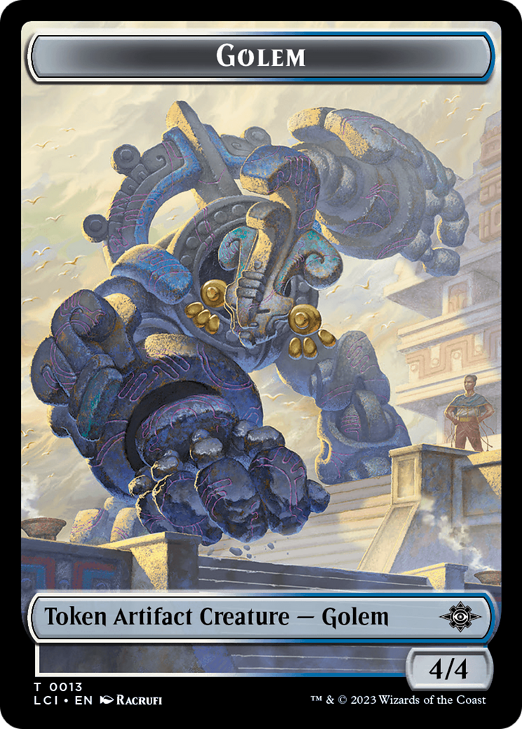 Golem Token [The Lost Caverns of Ixalan Tokens] | Card Citadel