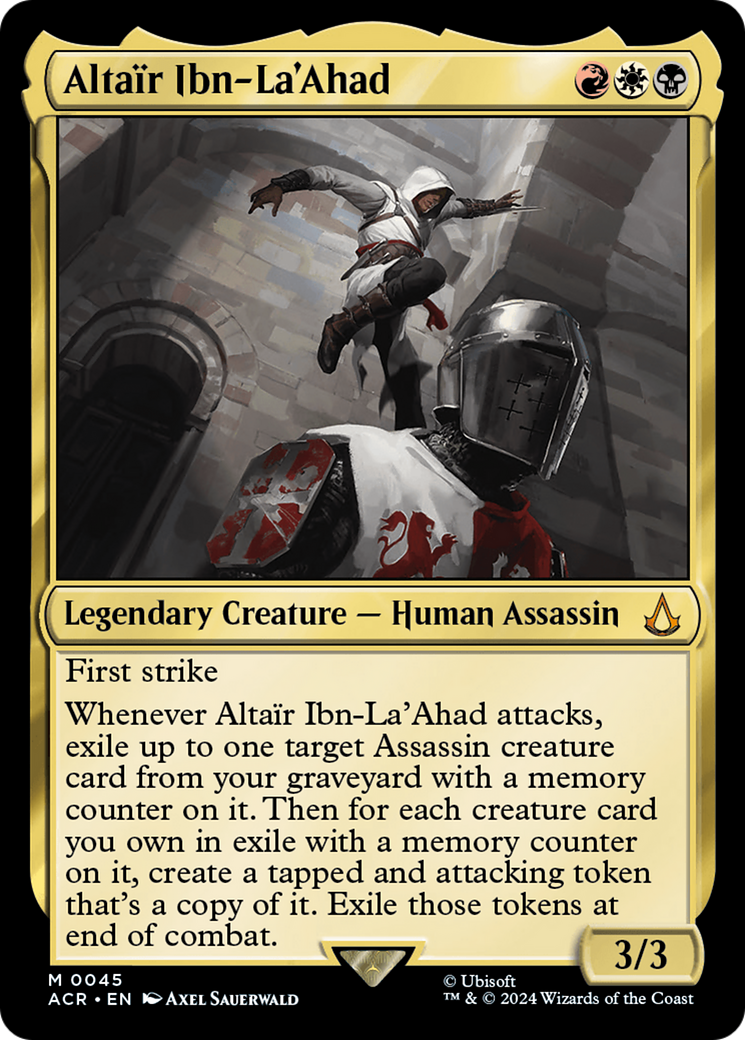 Altair Ibn-La'Ahad [Assassin's Creed] | Card Citadel