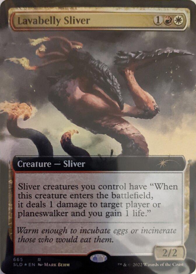 Lavabelly Sliver (Extended Art) [Secret Lair Drop Promos] | Card Citadel