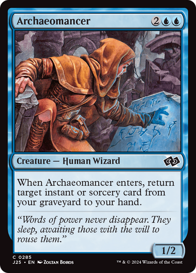 Archaeomancer [Foundations Jumpstart] | Card Citadel