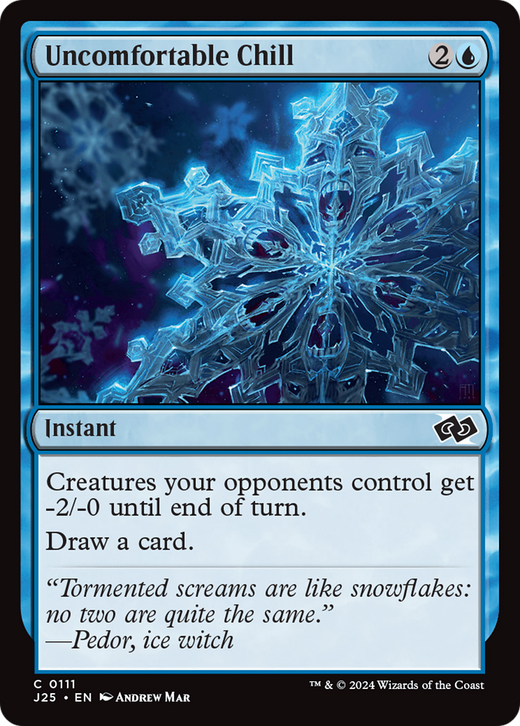 Uncomfortable Chill [Foundations Jumpstart] | Card Citadel